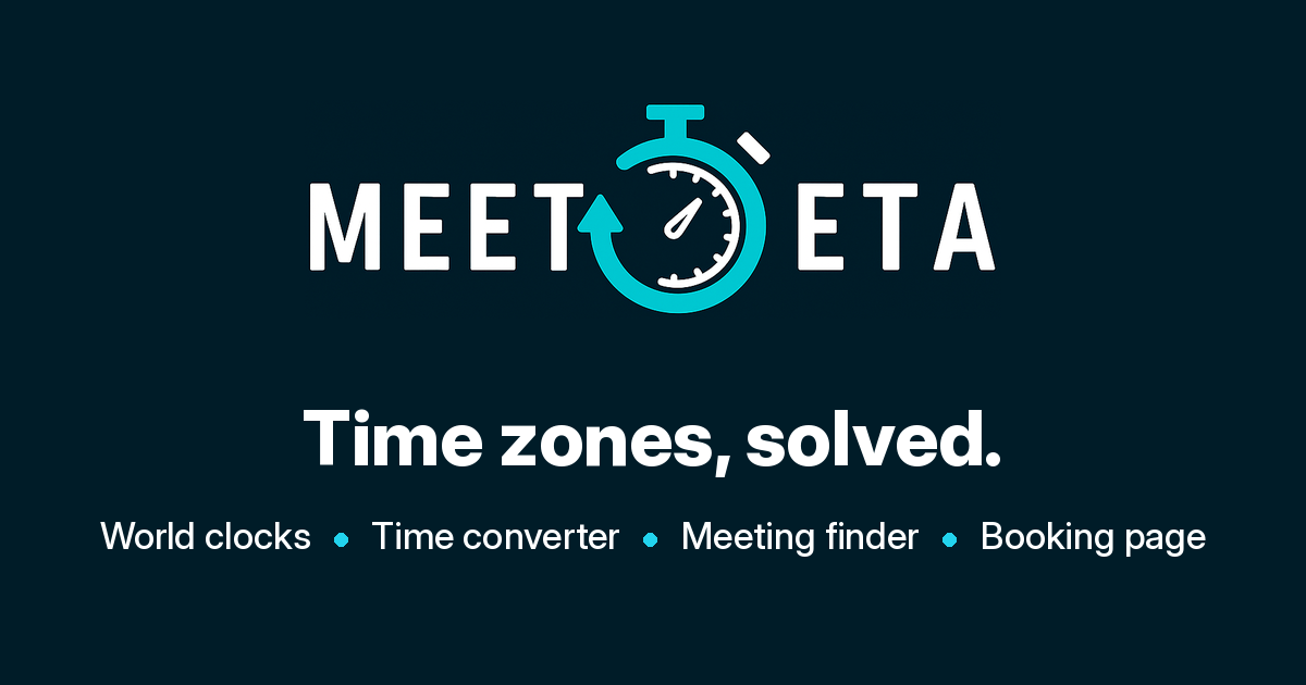 I built a time zone tool you can just type into, looking for honest feedback
